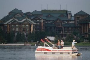 Boating on the Lake