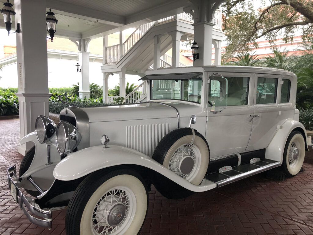 Car at Grand Floridian Entrance