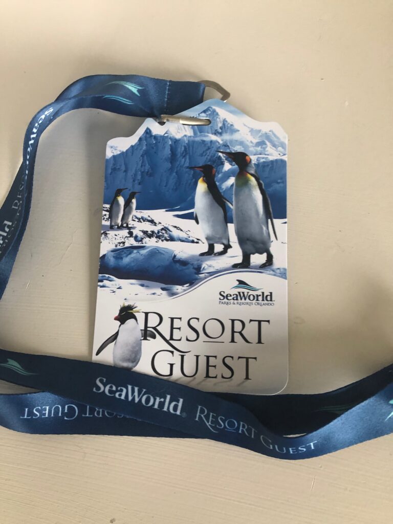 Sea World Resort Lanyard