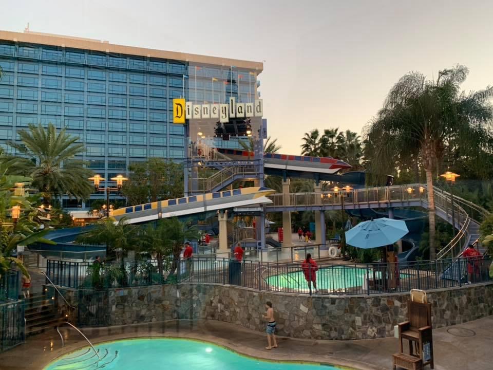 Disneyland Hotel Pool