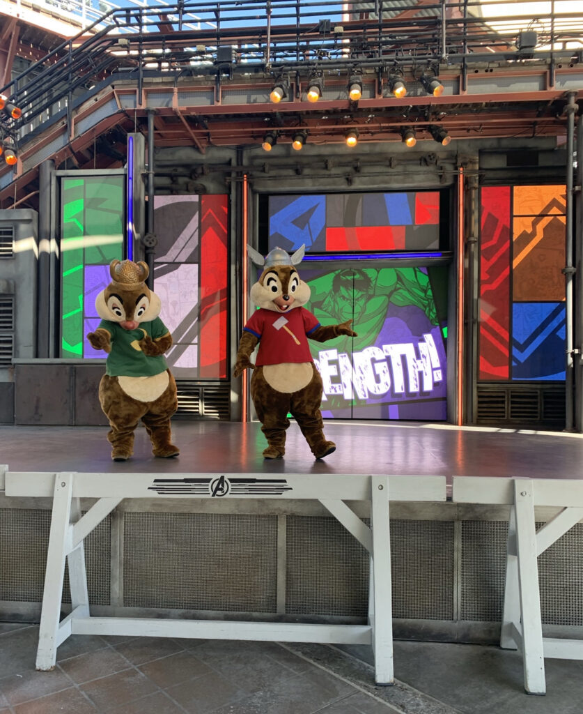 Chip & Dale Avengers Campus