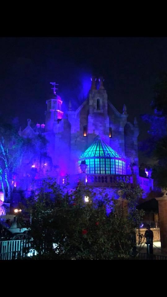 Disney Halloween at Night