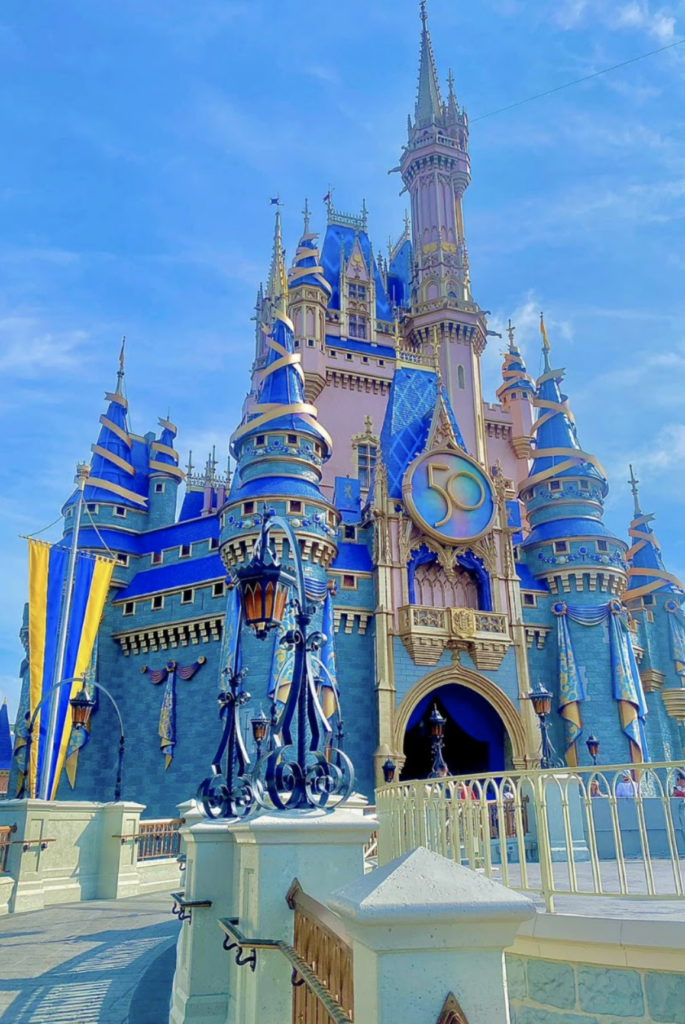 Cinderella's Castle 50th Anniversary