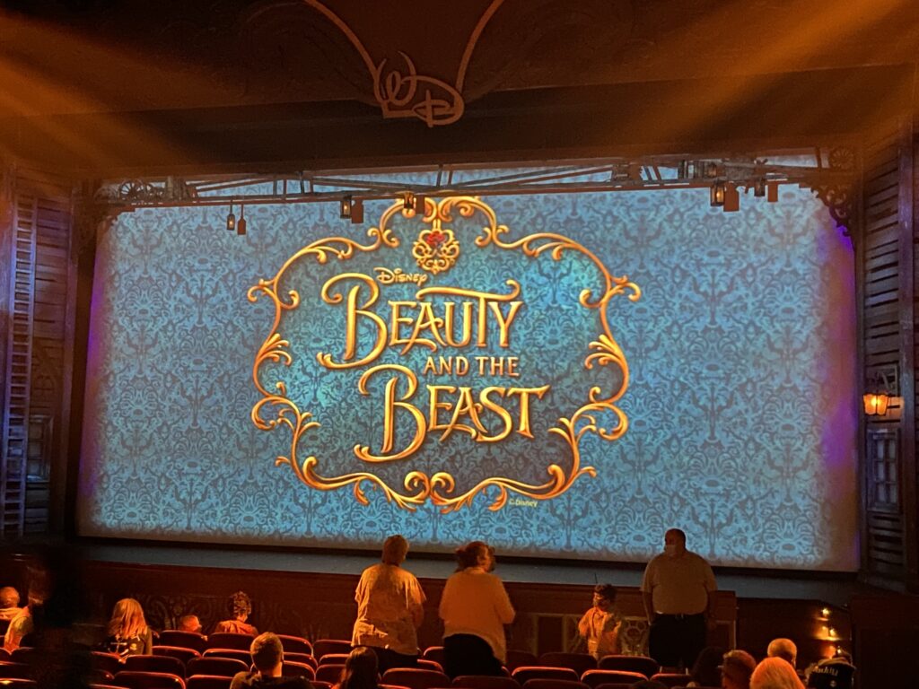 Beauty and the Beast Show Disney Cruise