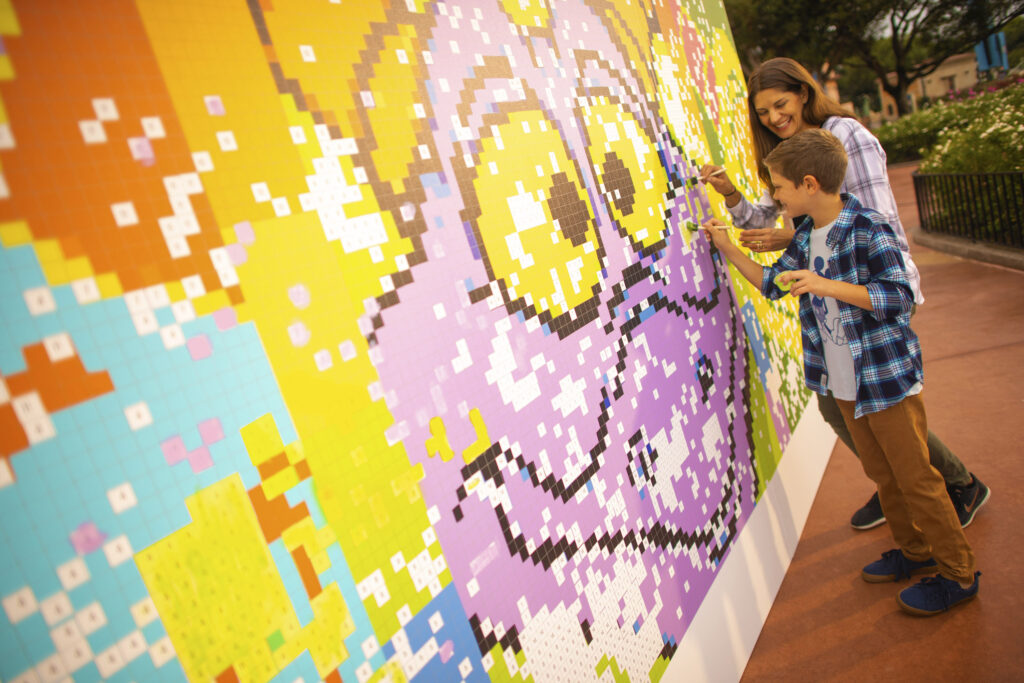 Figment Mural Disney Festival of the Arts