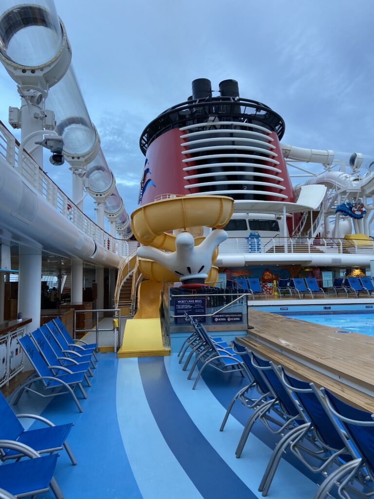 Disney Cruise Waterslide
