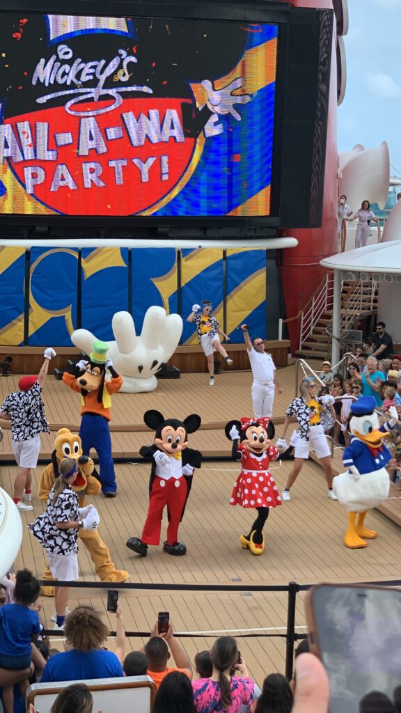 Disney Cruise Sail Away Party
