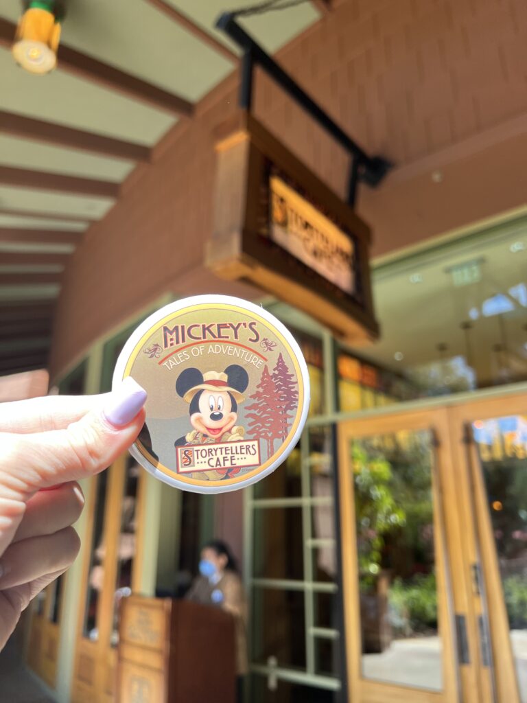 Storytellers Cafe Button