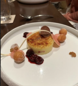 Creme Brulee at Topolino's