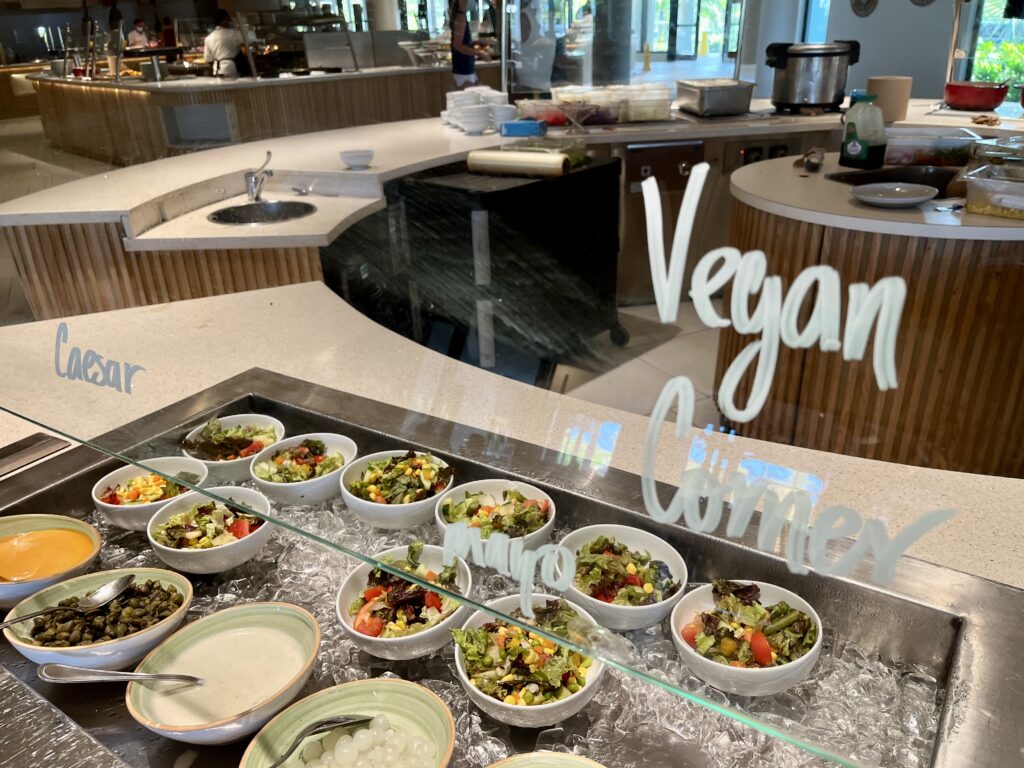 Club Med Buffet Vegan