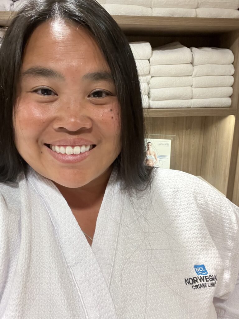 Charlene Using Mandara Spa