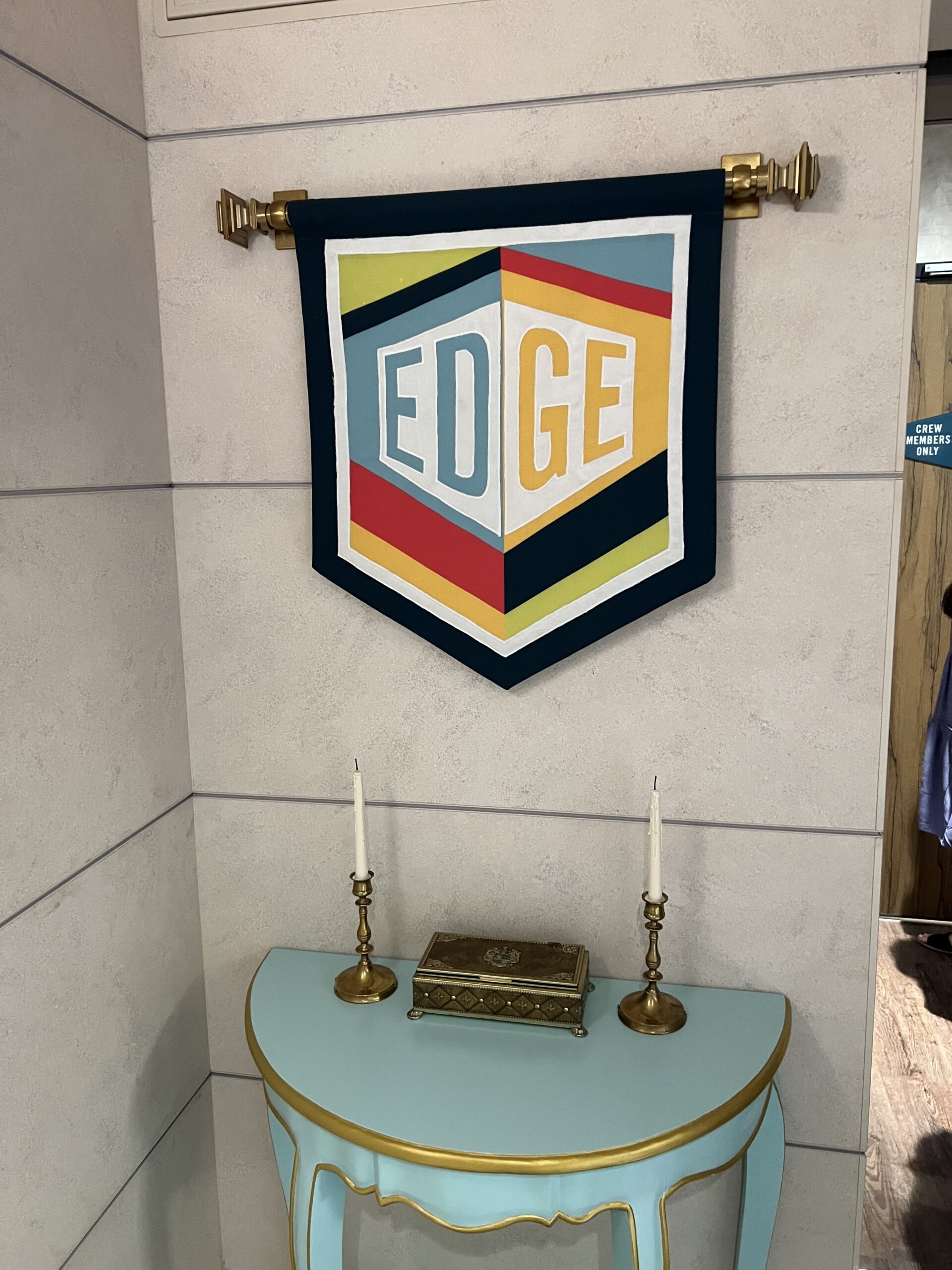 Edge on the Disney Wish