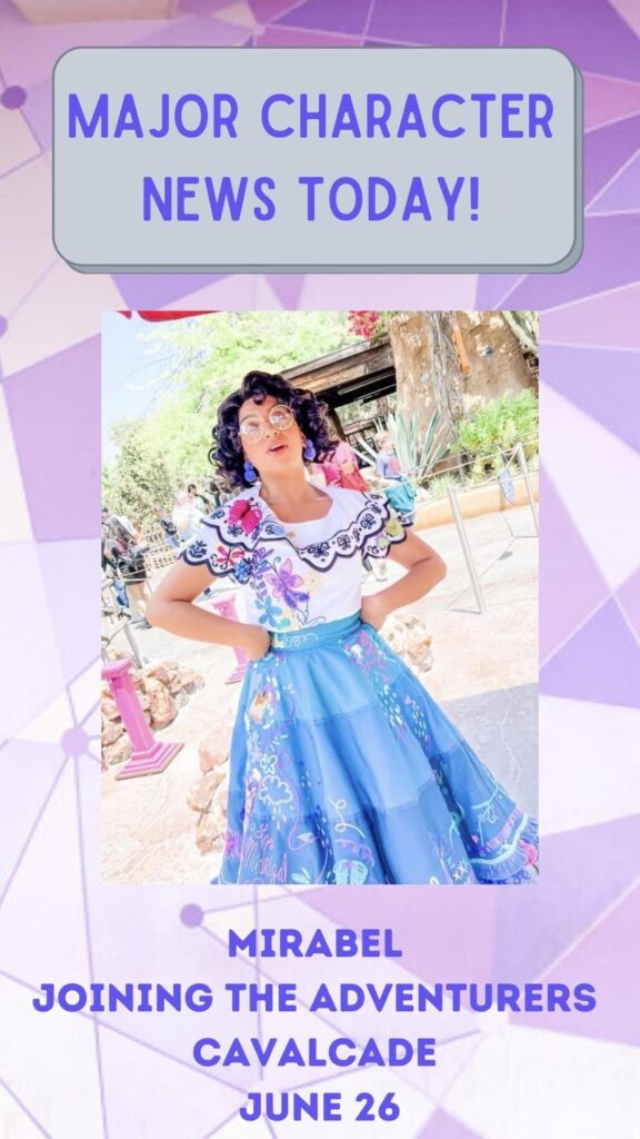 Mirabel at Disney World