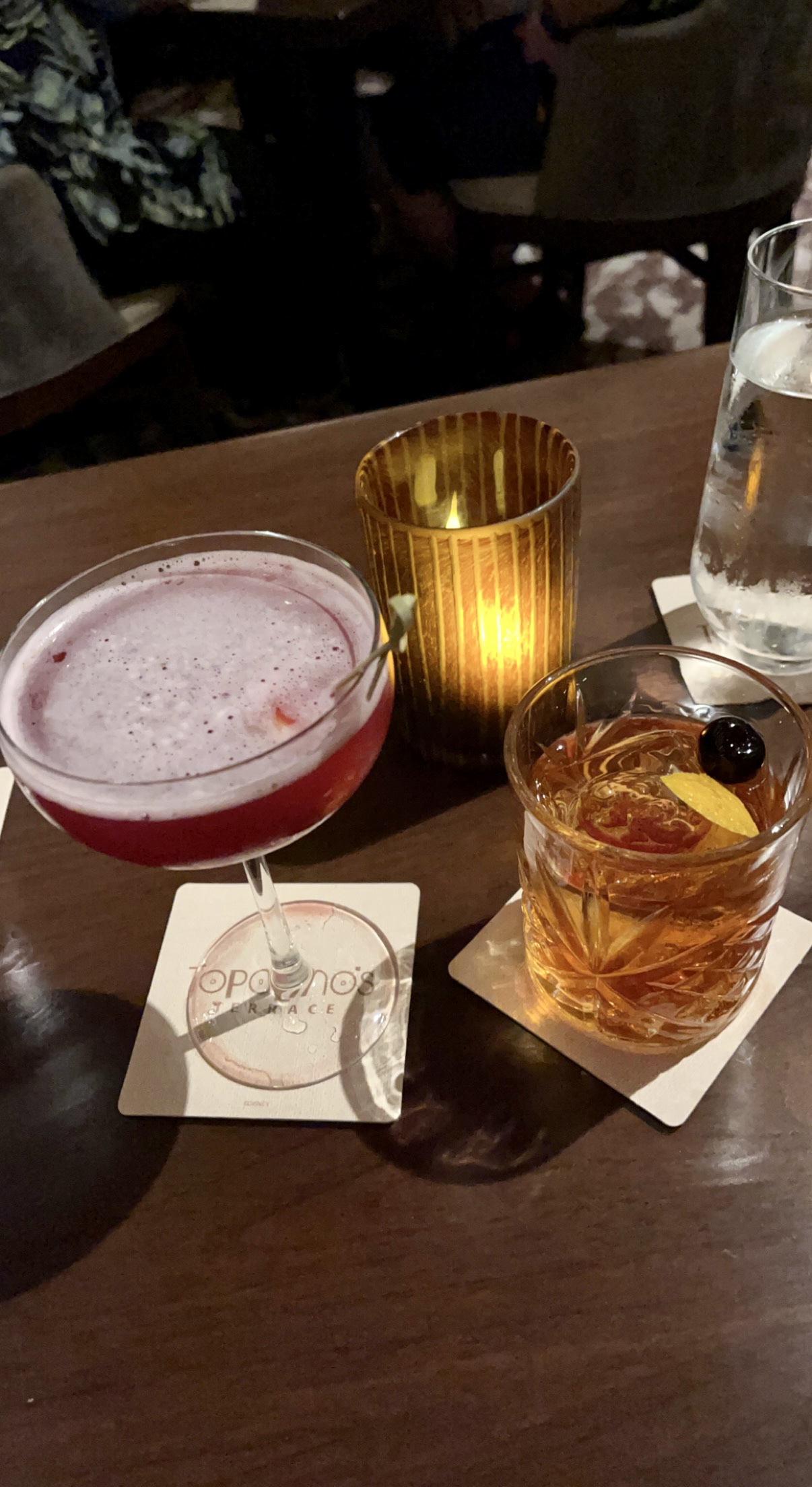 Topolino's cocktails Dining for Special Occasions