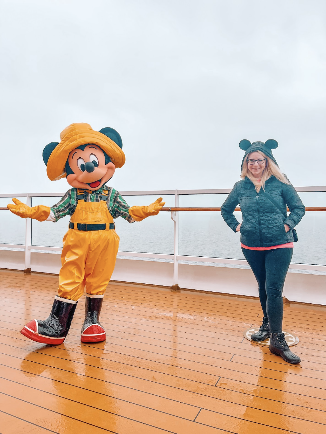 Alaska on Disney Cruise Line Mickey's Outfit