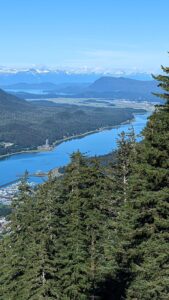 Juneau view from tram