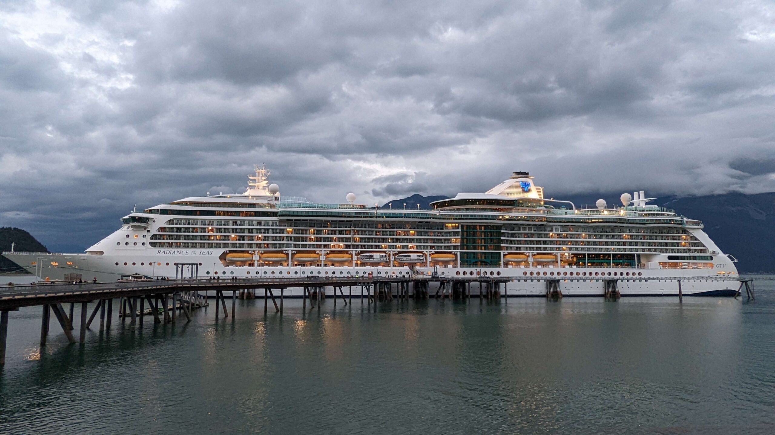 Radiance of the Seas in Alaska