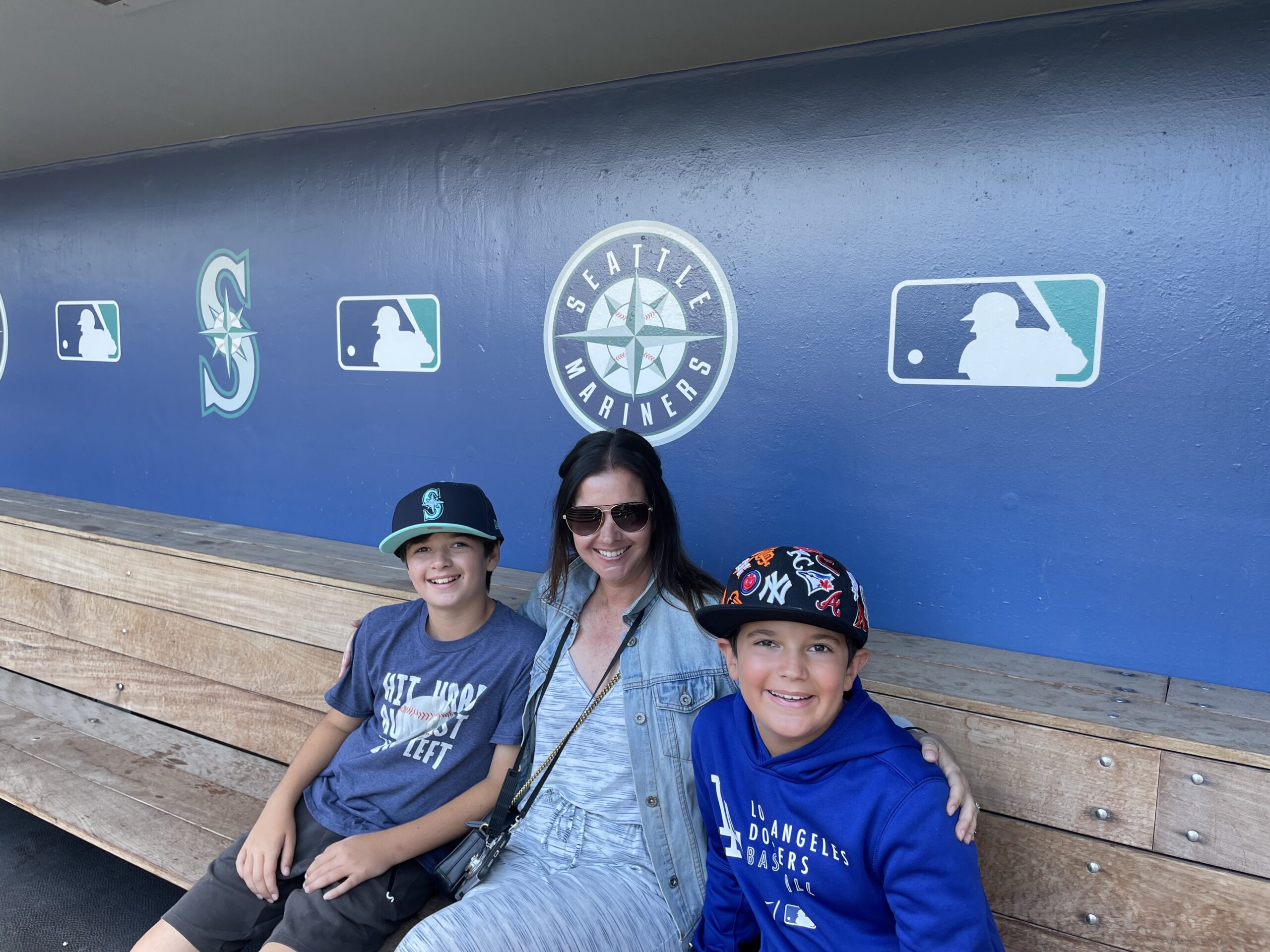In the dugout Mariners