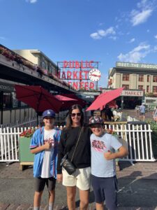 Public Market with the boys