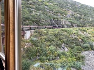 Train skagway Alaskan Adventure with Royal Caribbean