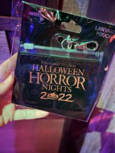 Horror Nights Merchandise laynard