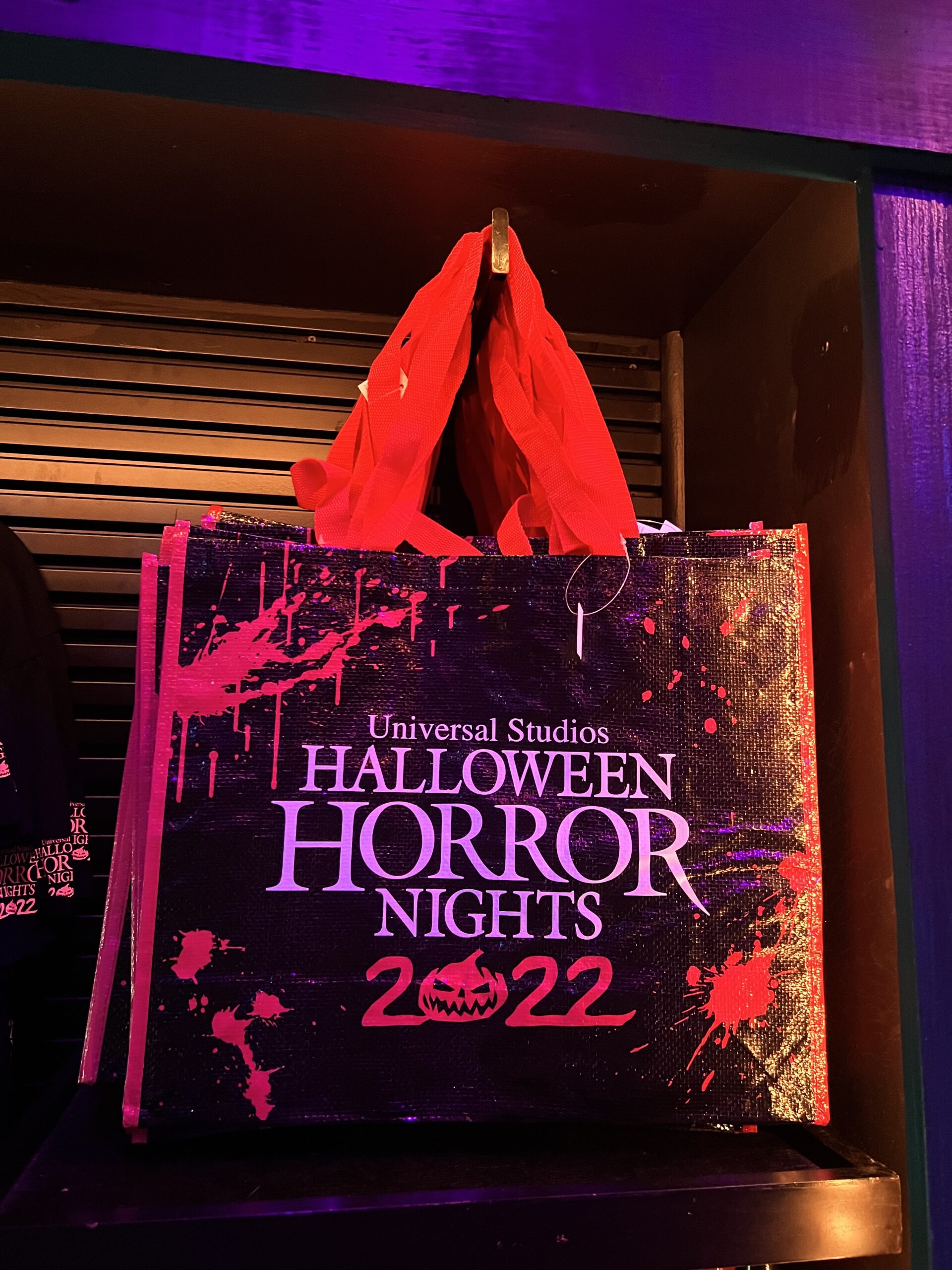 Horror Nights Merchandise Reusable Bag