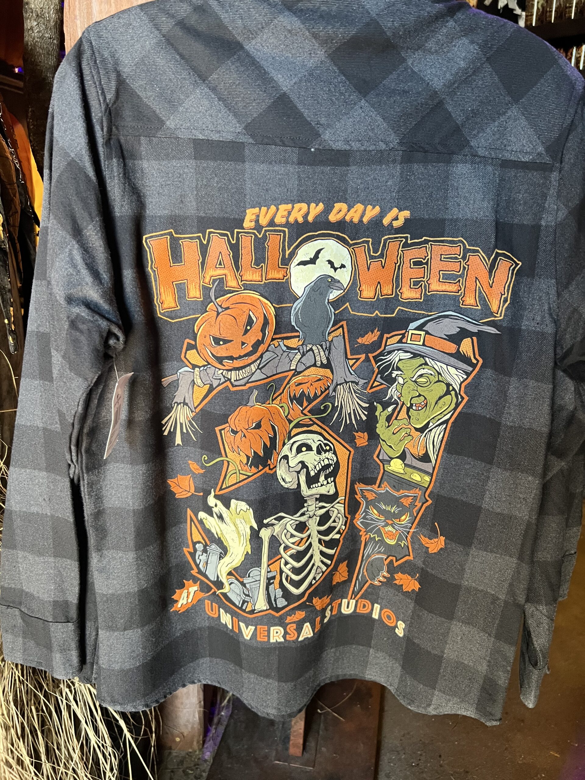 Horror Nights Merchandise Flannel