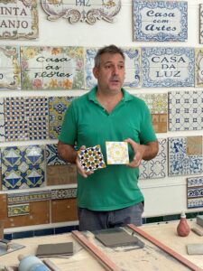 tile demonstration