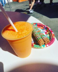 Fruity Sugar churro 5 Favorite disneyland foods