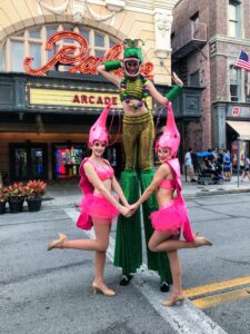 Mardi Gras performers