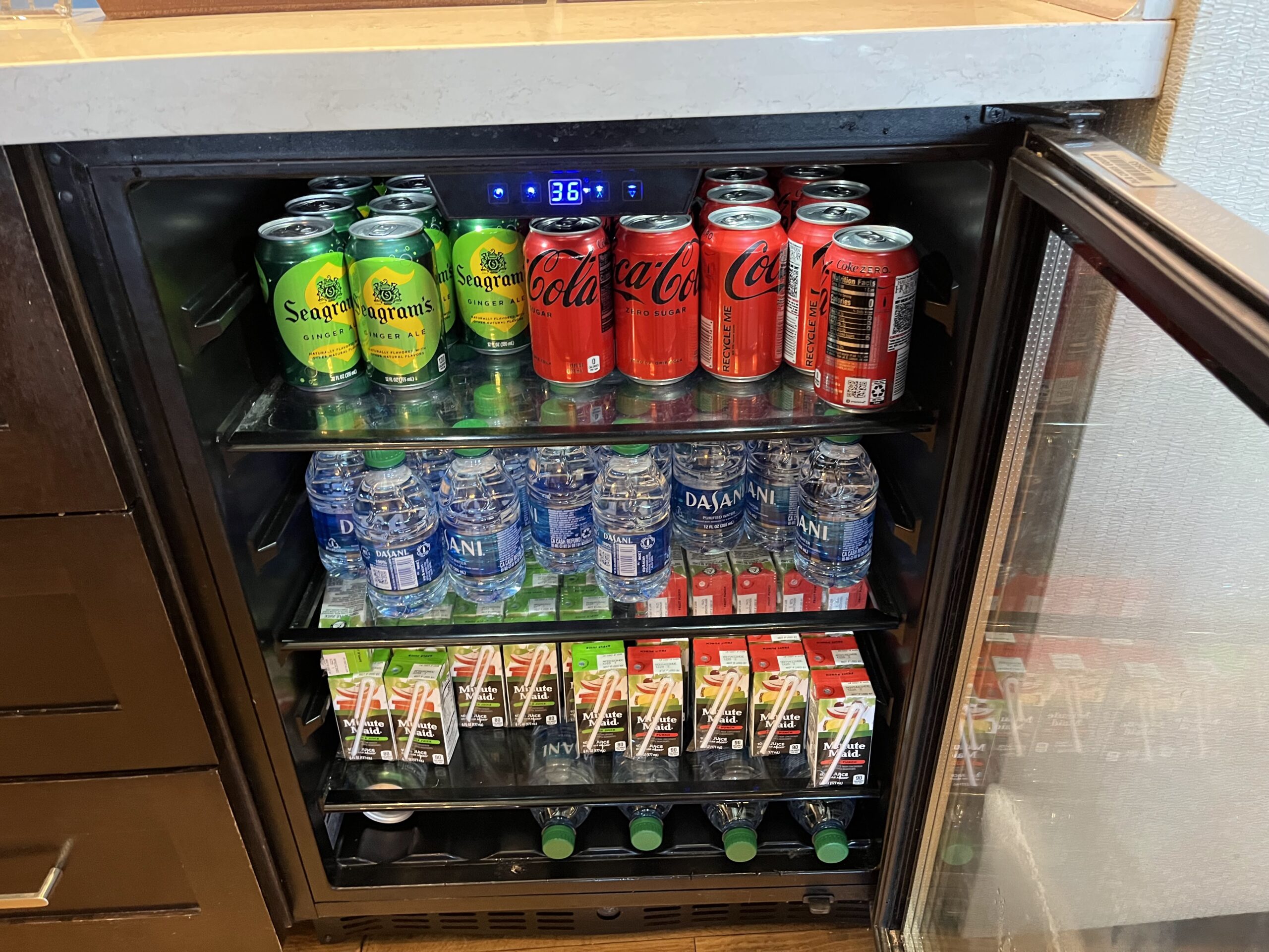 Drink Fridge Club Level at the Grand Californian