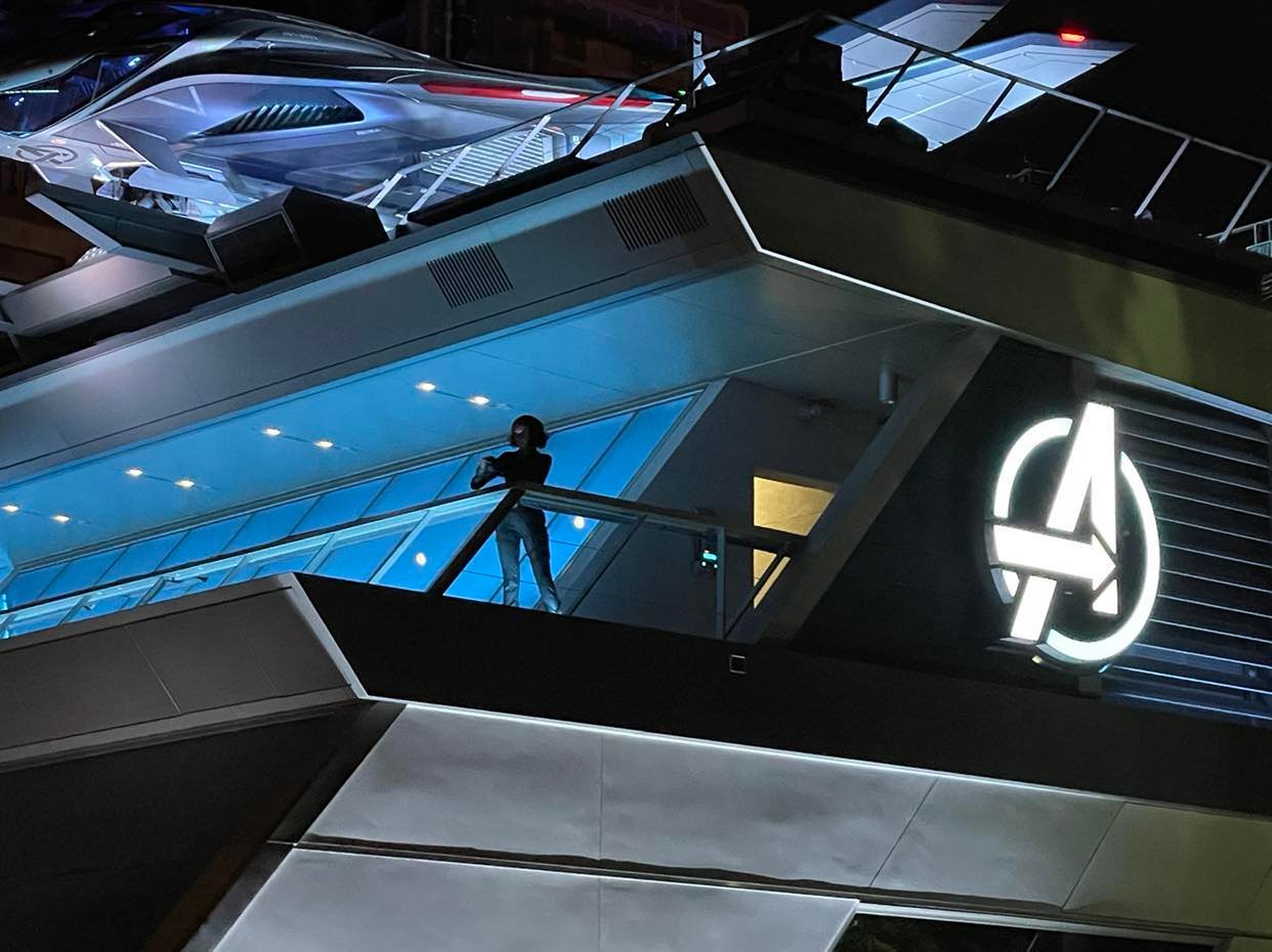 black widow Avengers Campus