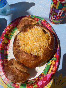 Mac & Cheese Bread Bowl