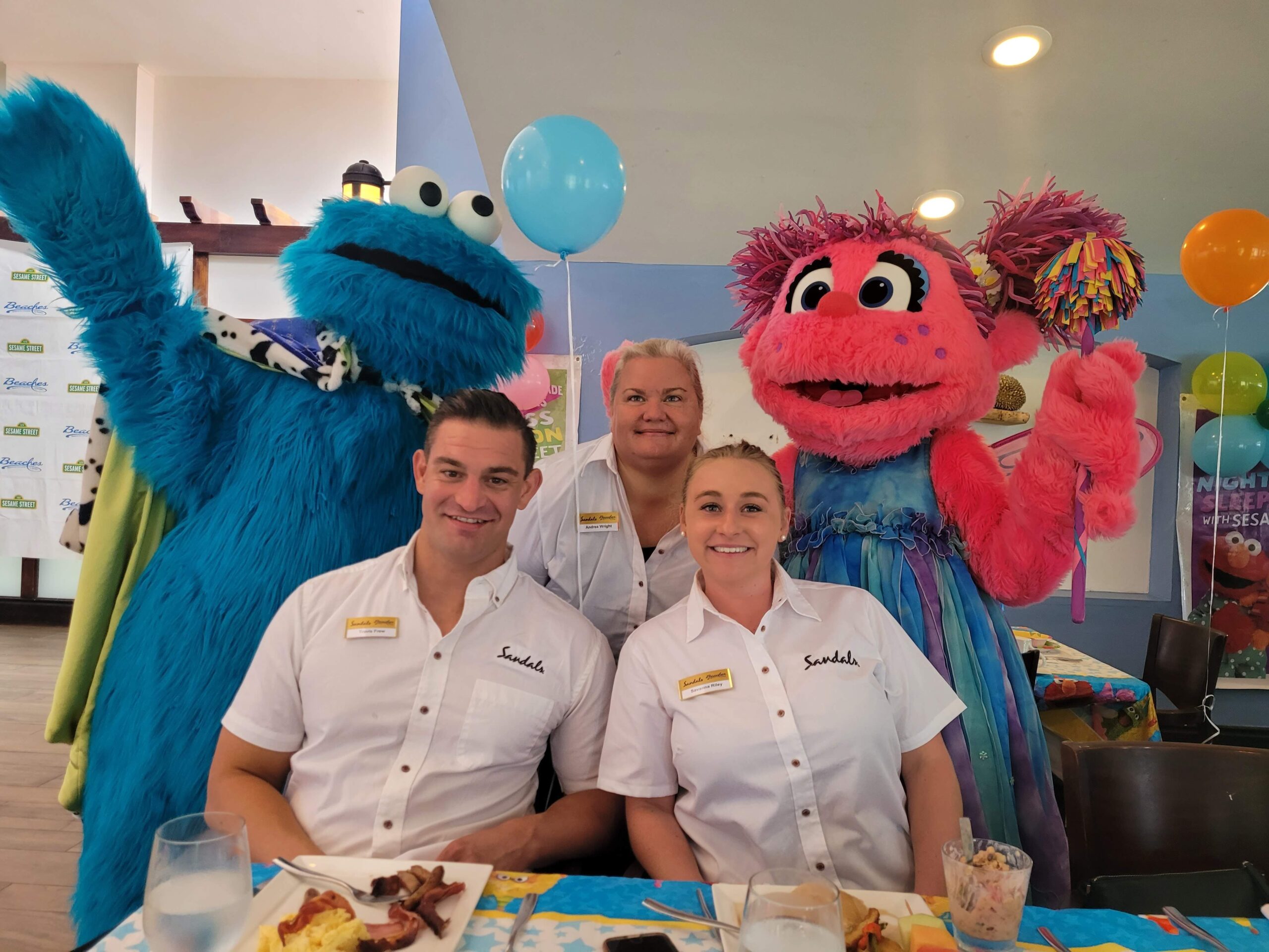 Sesame Street Breakfast Dining at Beaches Ocho Rios