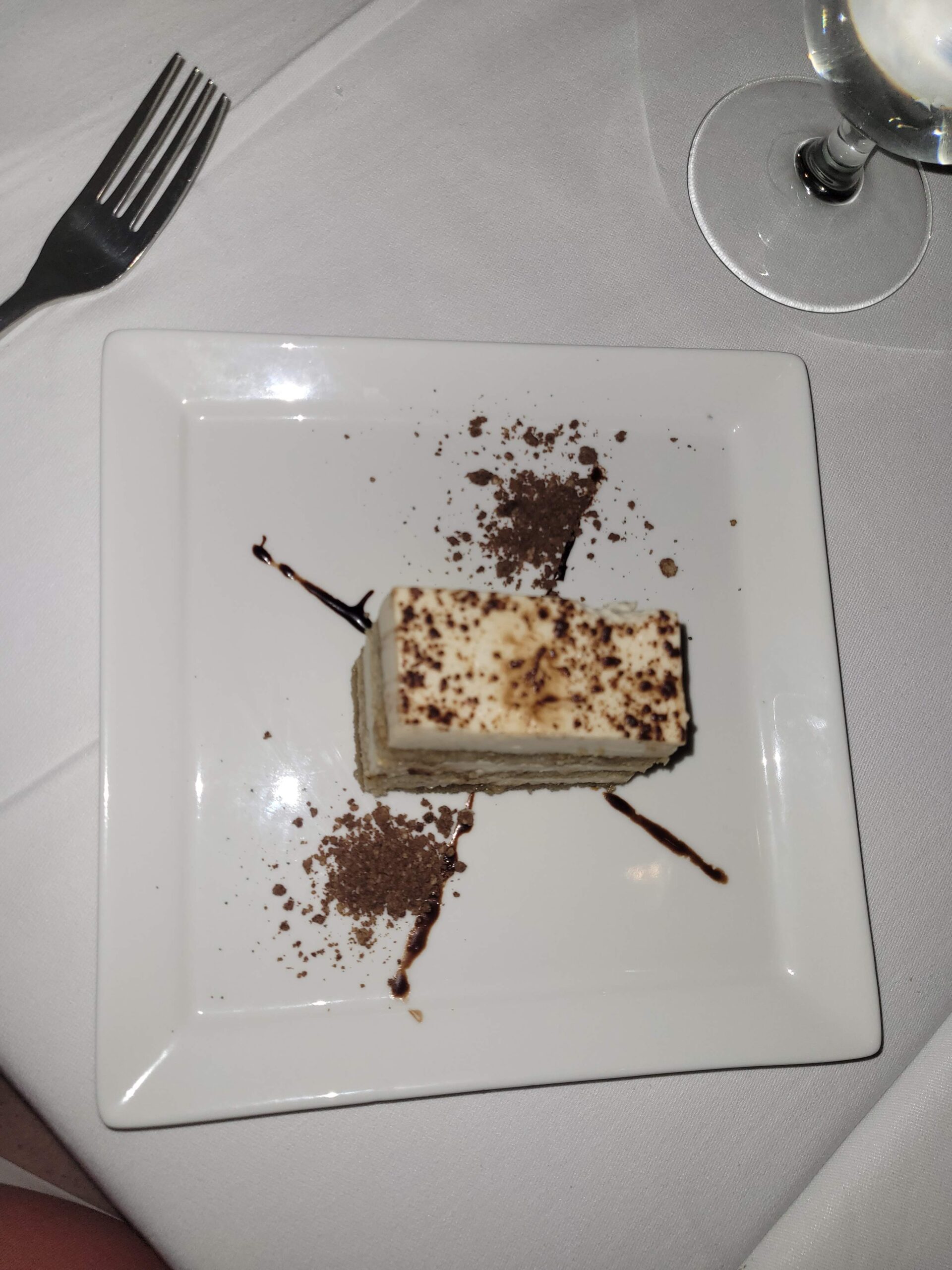 Tiramisu from Venetian Dining at Beaches Ocho Rios
