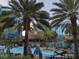 Disneyland Hotel Pool