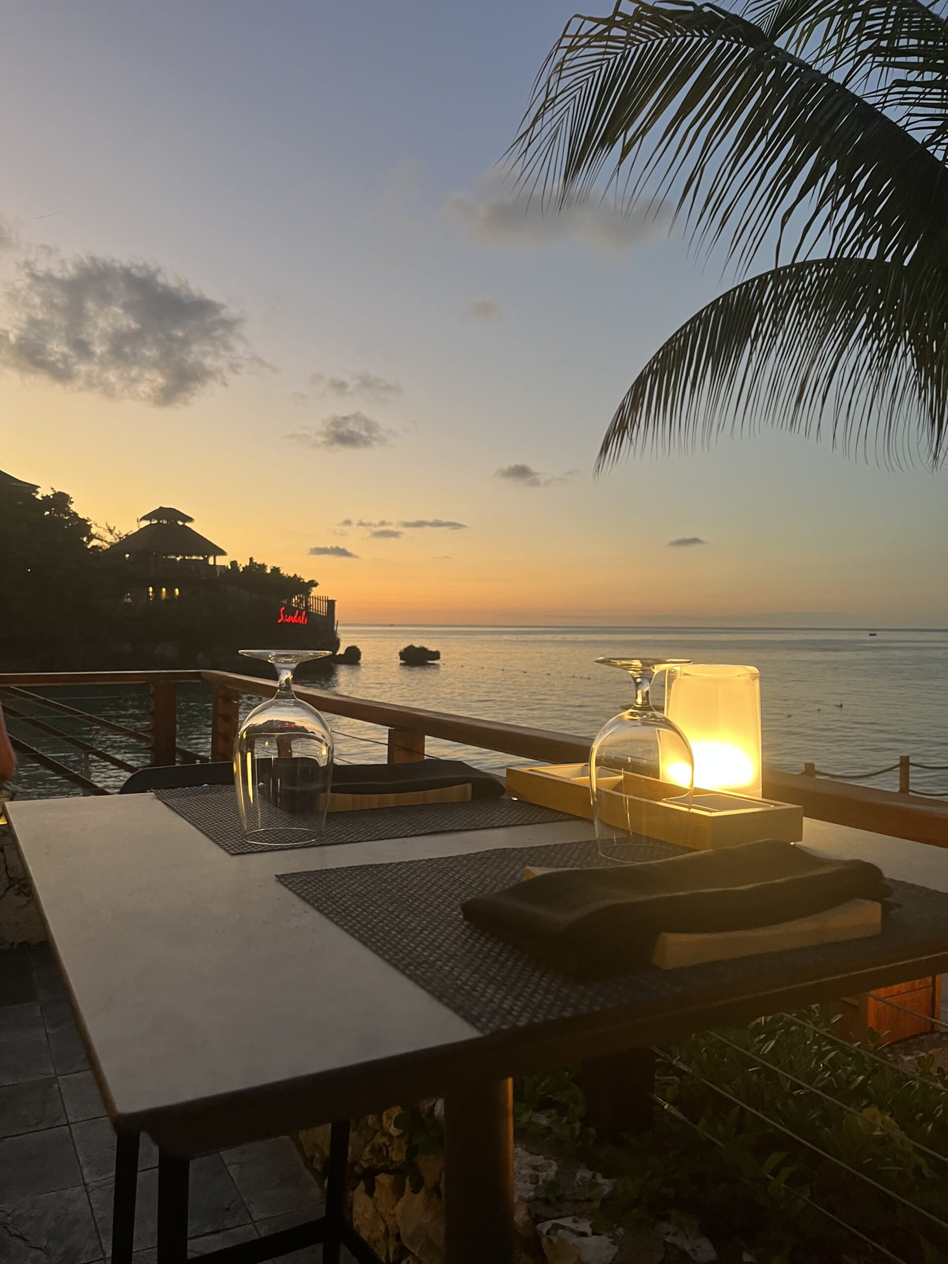 Sunset Dining at Sandals Ochi