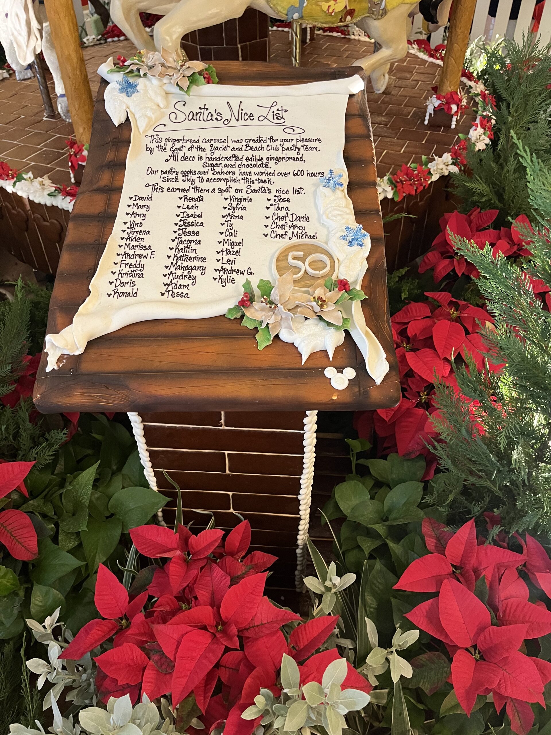 Gingerbread Carousel