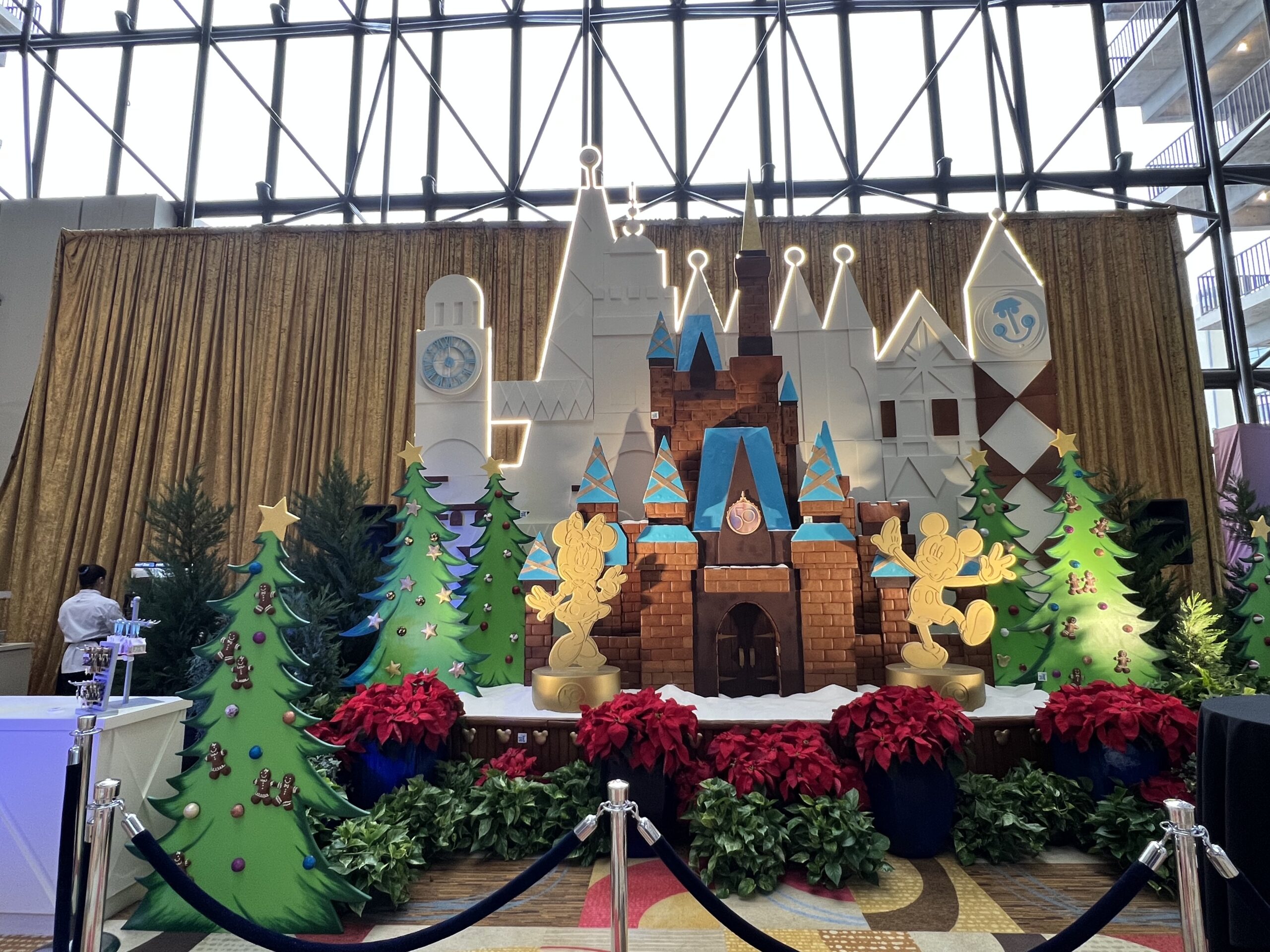 Mary Blair Gingerbread Castle Disney World Resort Holiday Decorations
