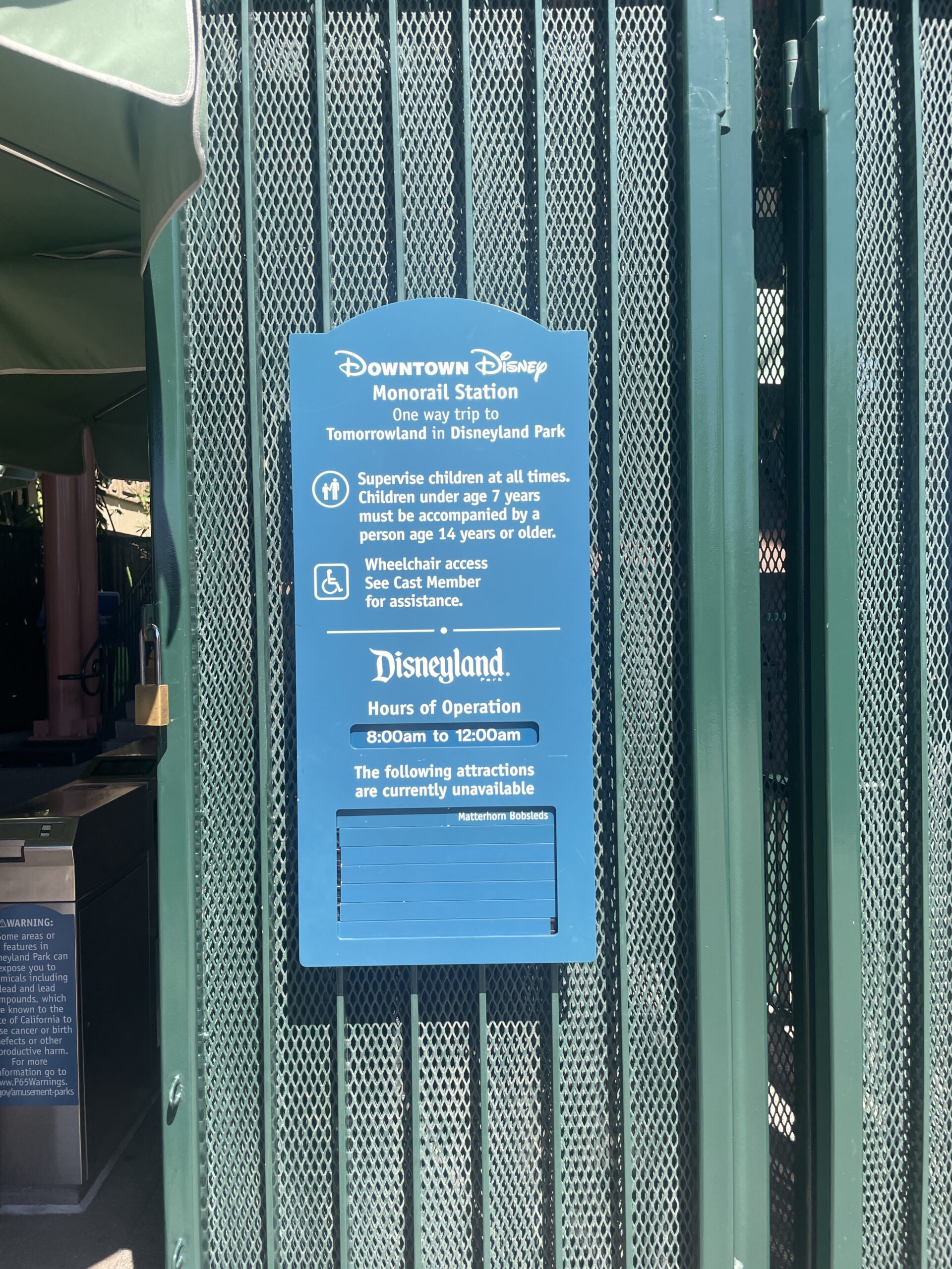 Downtown Disney Monorail