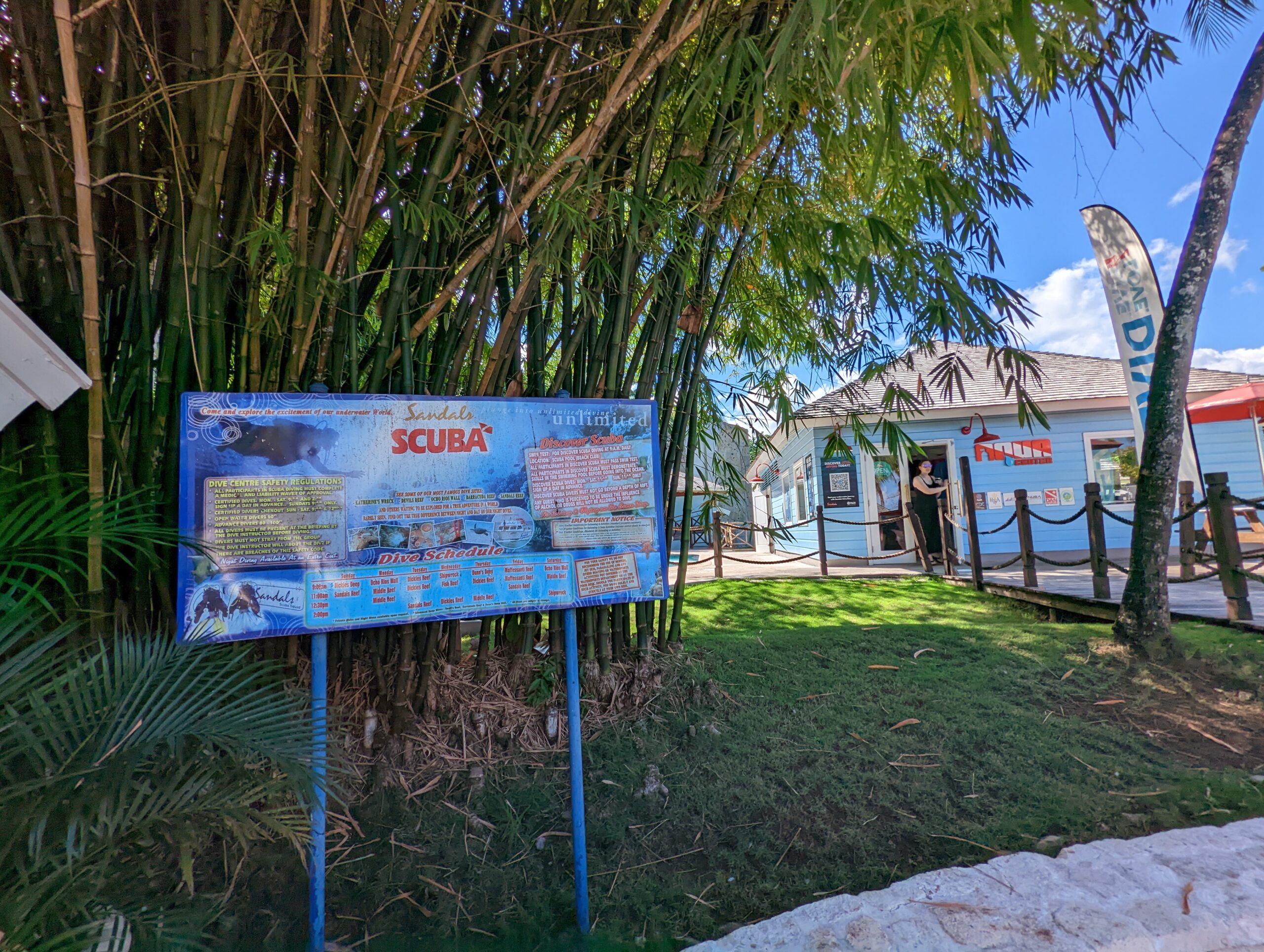 Sandals Dive Shop