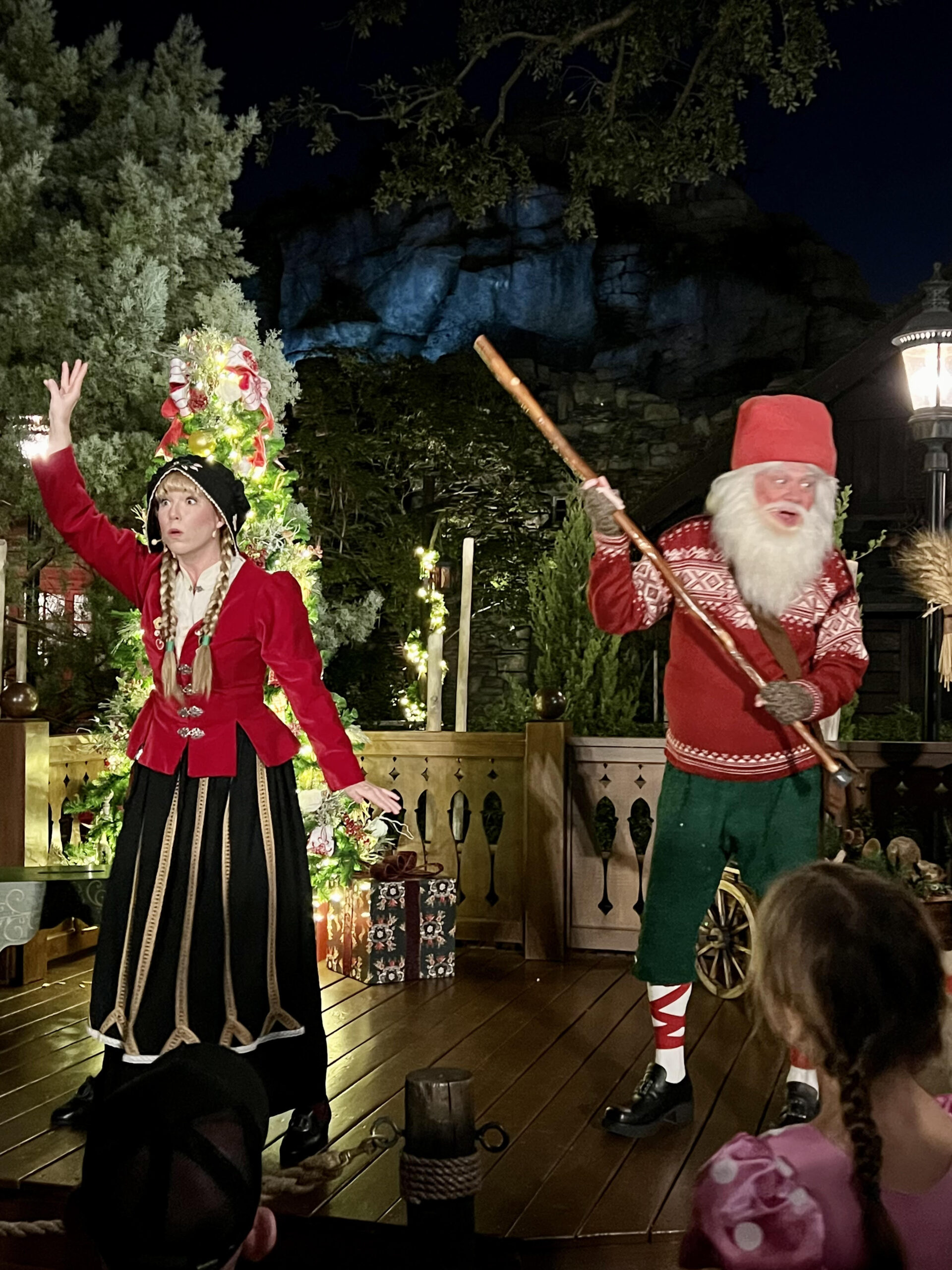 holiday storyteller EPCOT International Festival of the Holidays