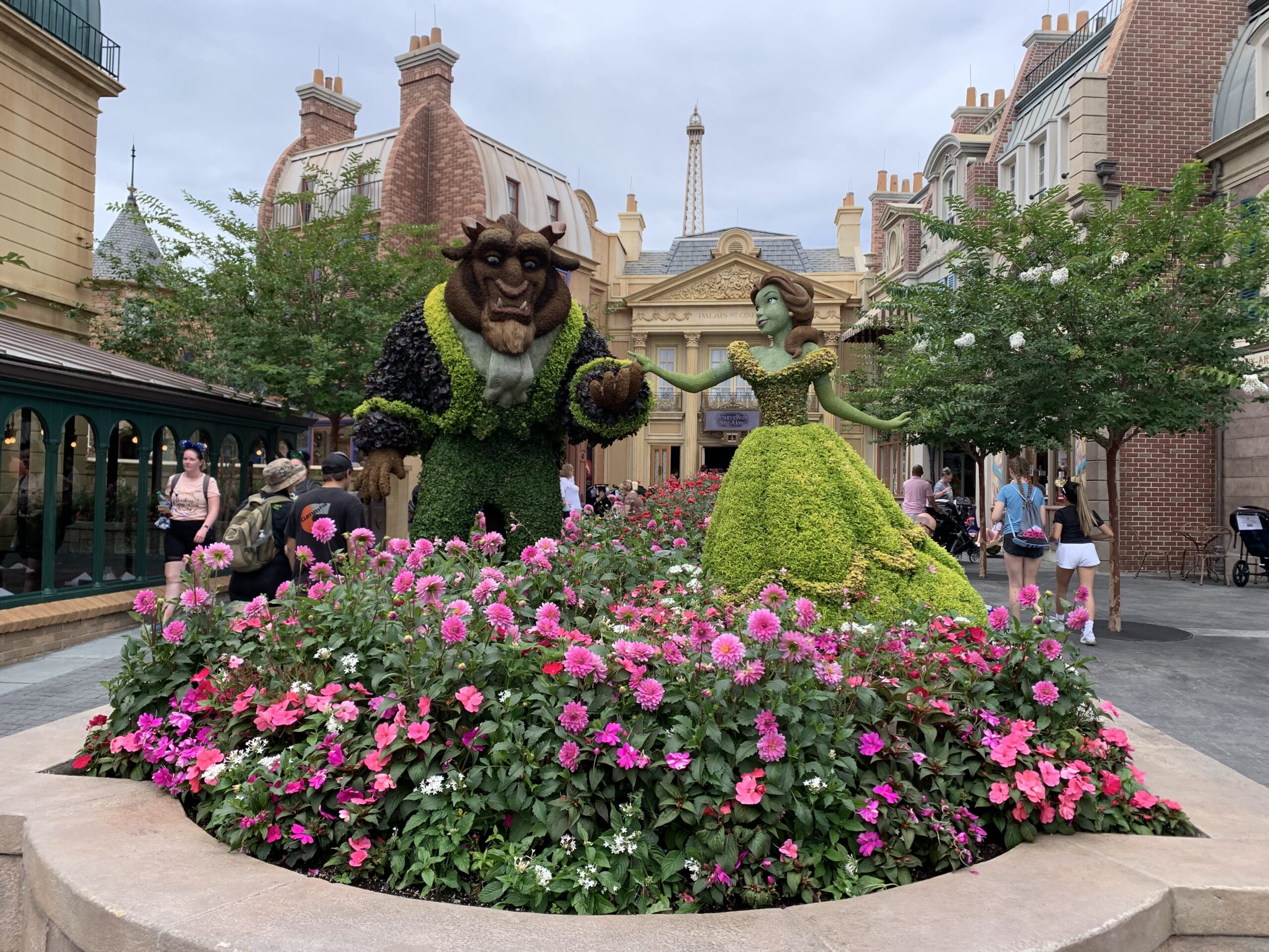 Beauty and the Beast Topiary Flower & Garden