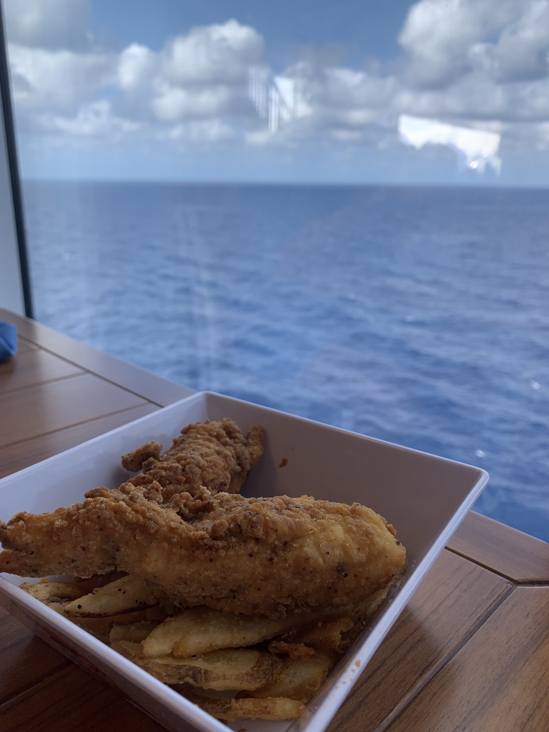 Dining on Carnival Celebration Chicken