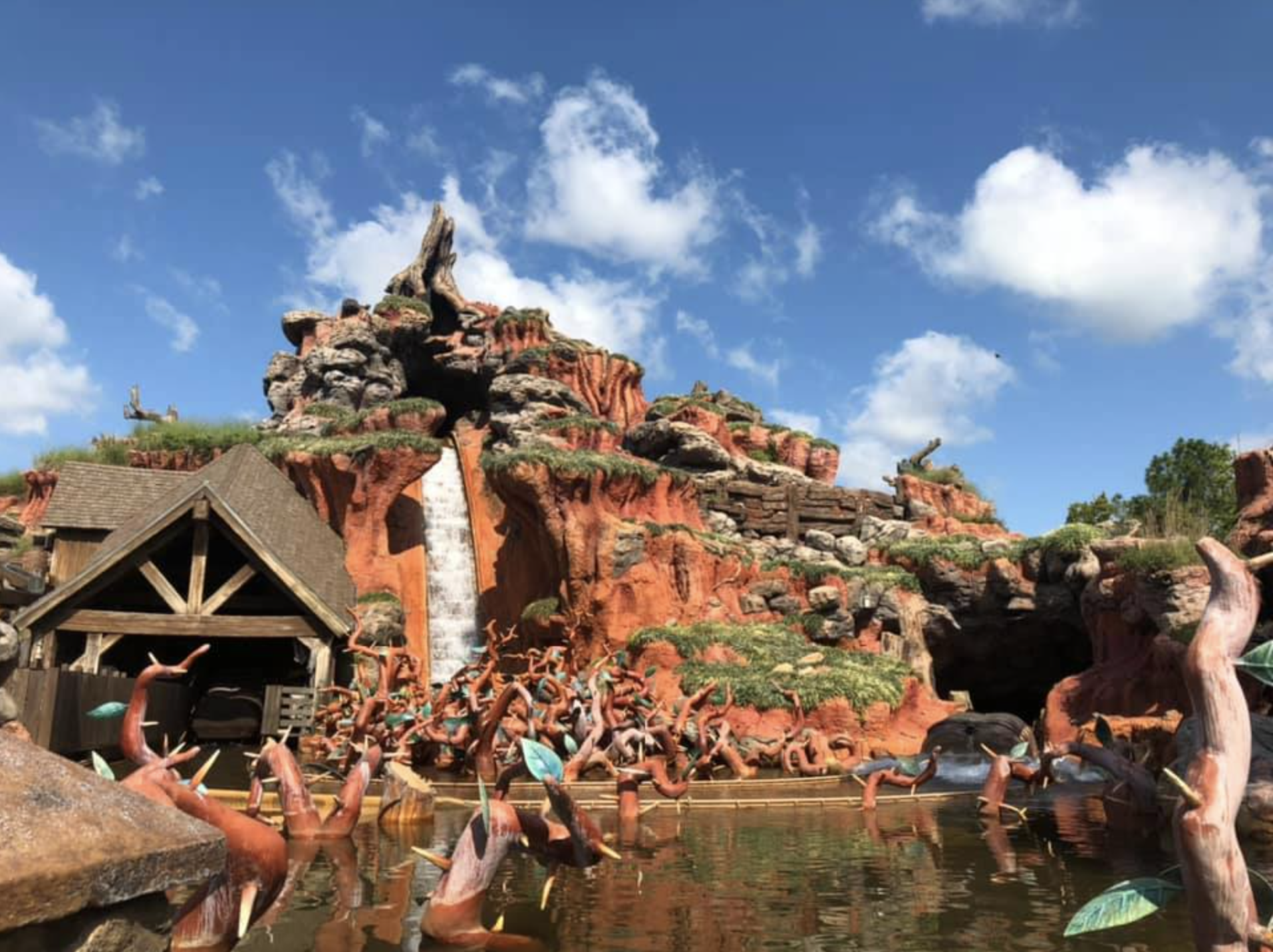 Tiana's Bayou Adventure Splash Mountain 