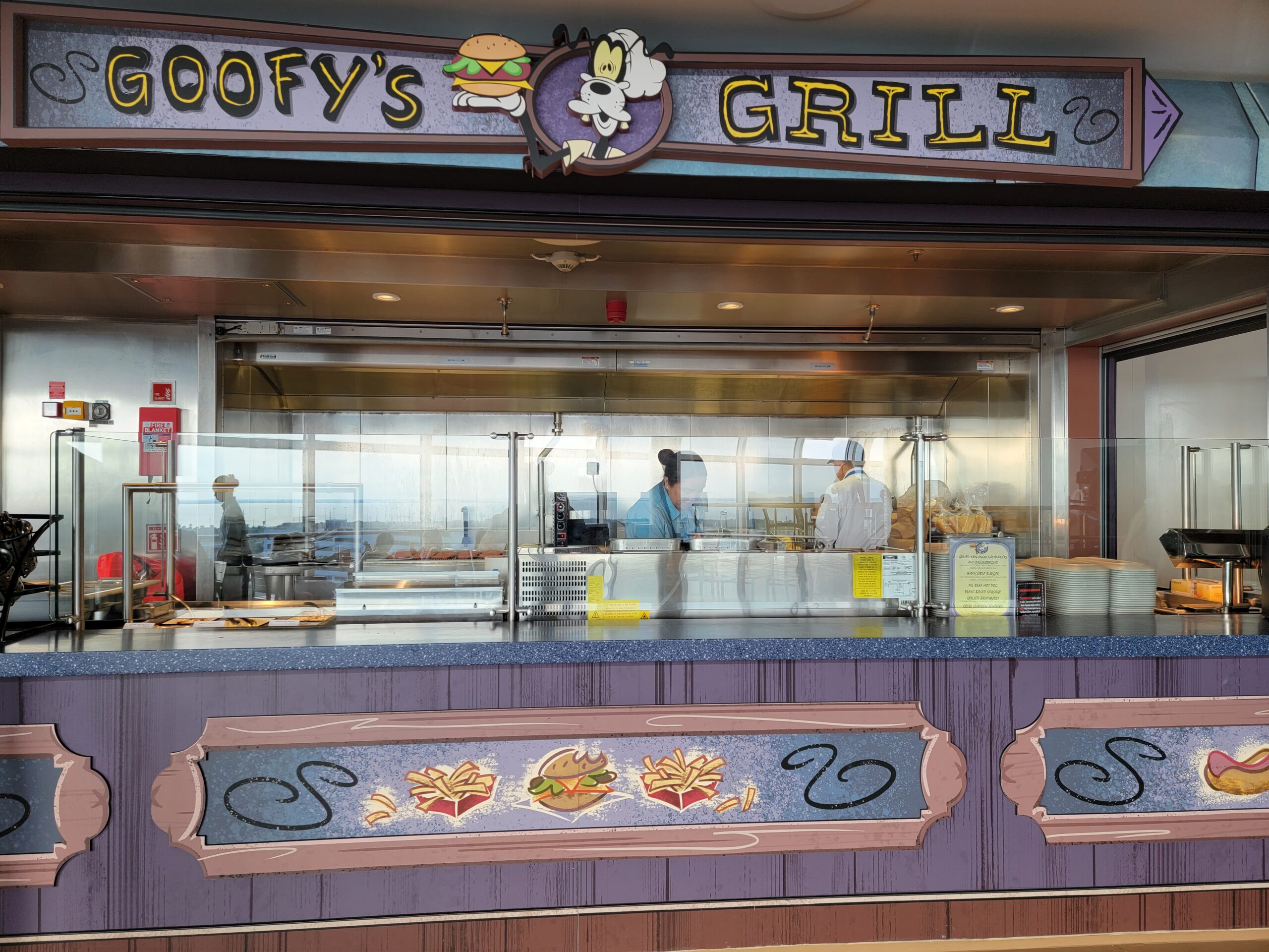Goofy’s Grill Dining Aboard The Disney Wish