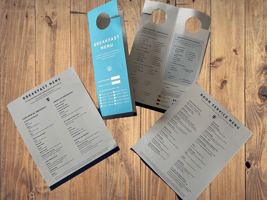 Wonder of the Seas Dining Room Service Menu