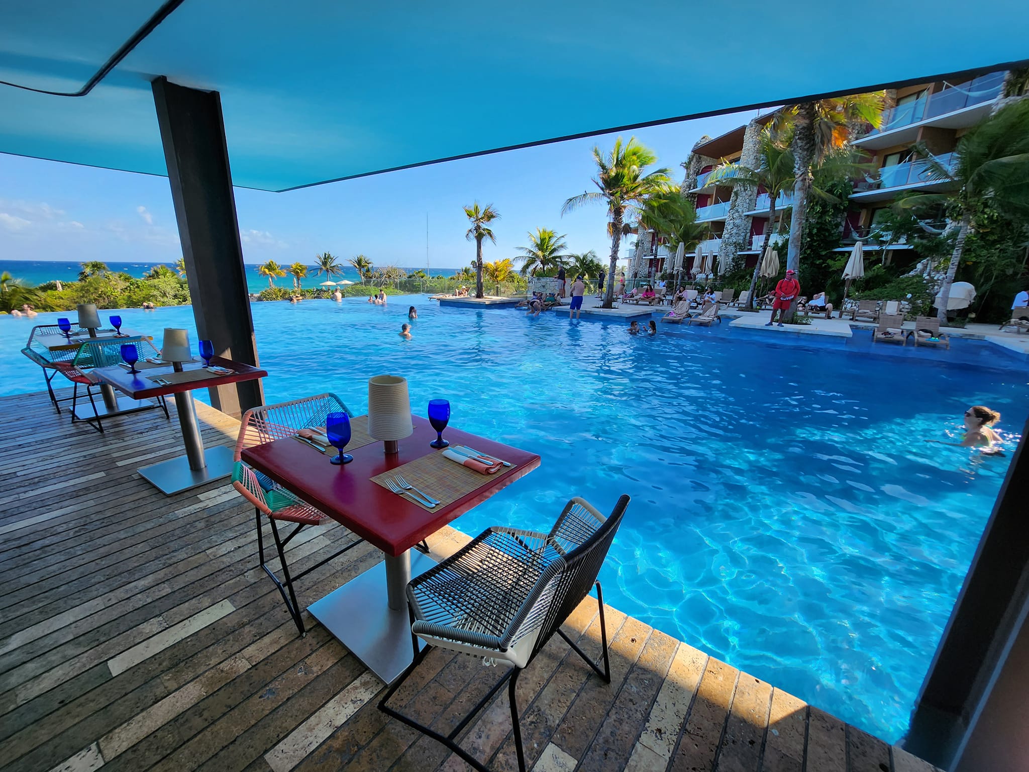 Dining at Hotel Xcaret