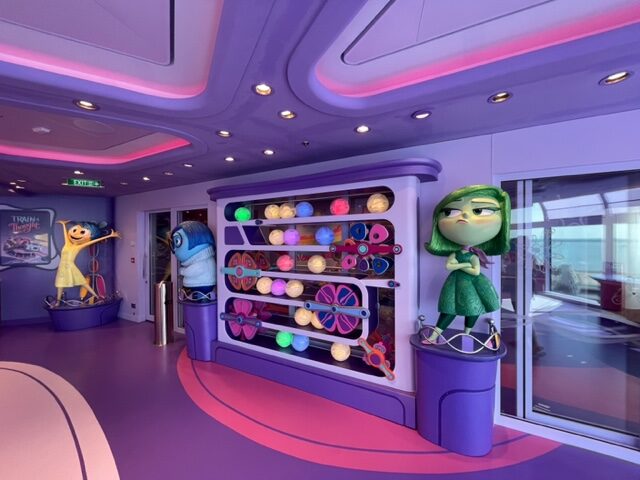 Inside Out Kids on the Disney Wish