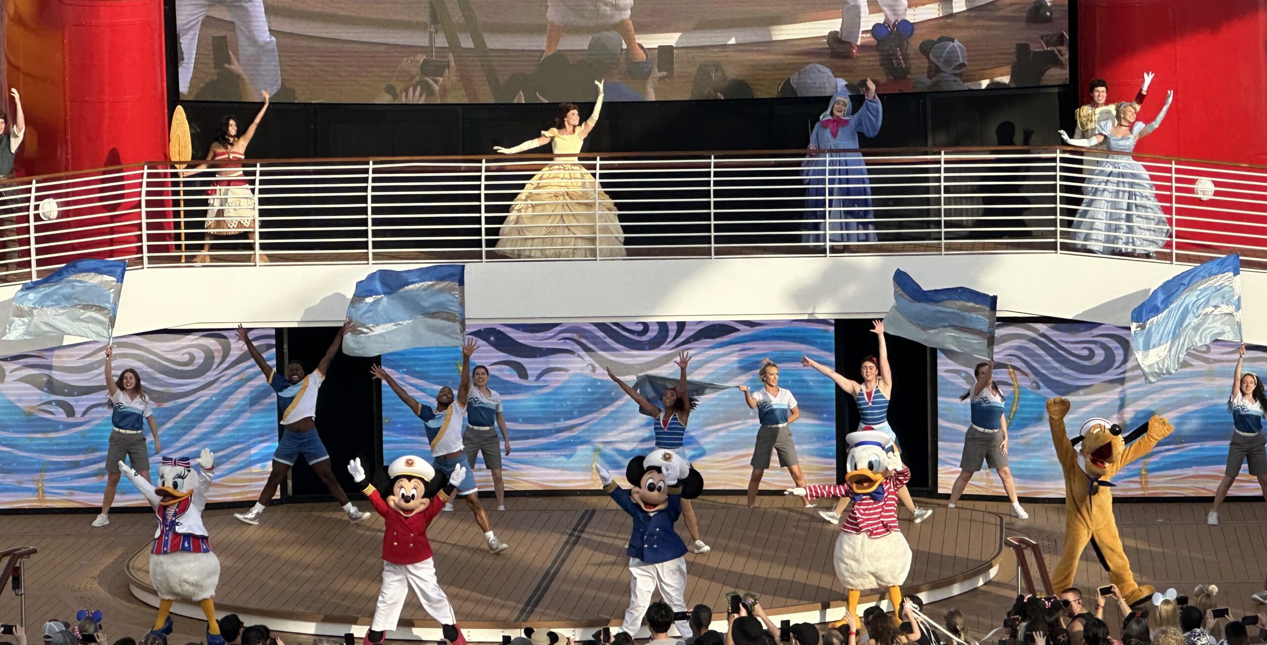 Set Sail Upon a Wish Entertainment on the Disney Wish